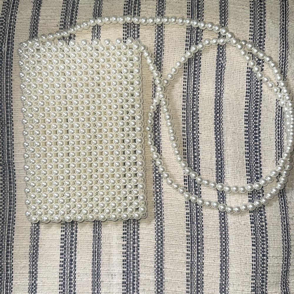 Trendy Pearl Crossbody Cellphone Bag